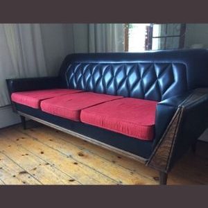 60s Red Airflex Couch