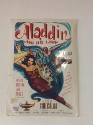 Aladdin and His Lamp Technicolor Poster