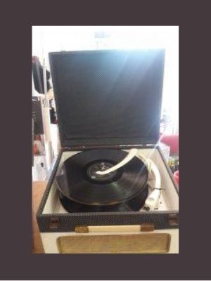 Beautiful Old Record Player
