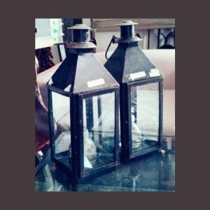 Black Paraffin Lamp