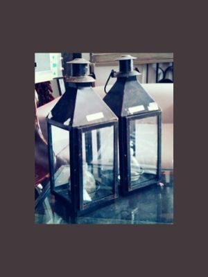 Black Paraffin Lamp