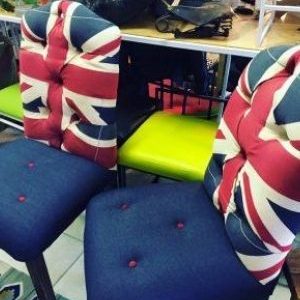 British Flag Chairs