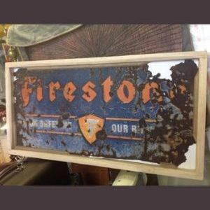Firestone Tyre Sign