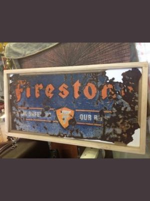 Firestone Tyre Sign