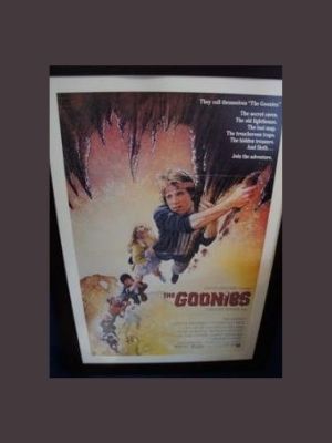 Goonies Original Framed Movie Poster