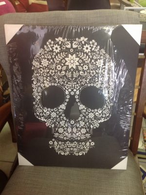 Print Mexican Themed Skull