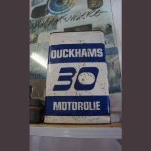Vintage Duckhams Oil Can